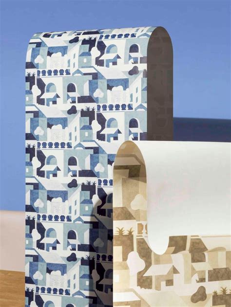 Rooftops of Paris inspire new Hermès wallpaper and 